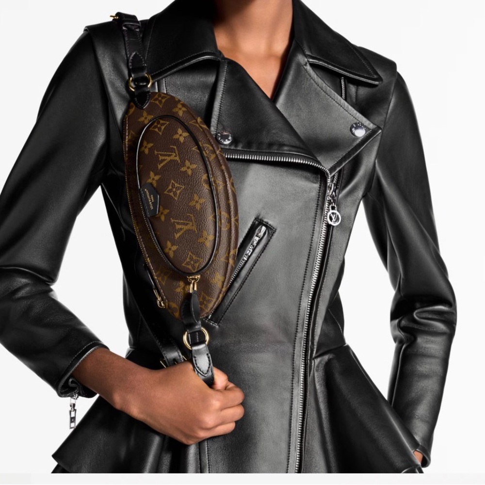 Louis Vuitton Brown and Gold Monogram Keep It Bumbag